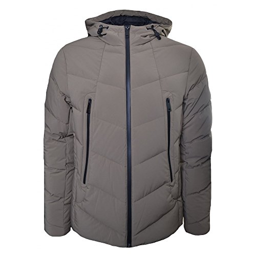 Armani Jeans Men's Men's Marrone Chiaro Down Jacket 52/L
