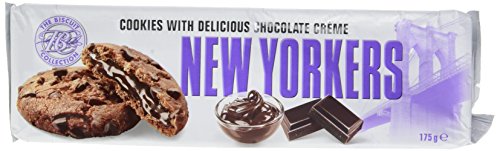 NEW YORKERS Cookies Fourres Chocolat Noir 175 g
