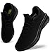 Giniros Scarpe Donna Sneakers Scarpe da Ginnastica Running Donna Corsa Camminata Tennis Outdoor Fitness Jogging Sportive Palestra Scarpe da Lavoro Leggere Traspiranti Casual Comode Nero 39EU