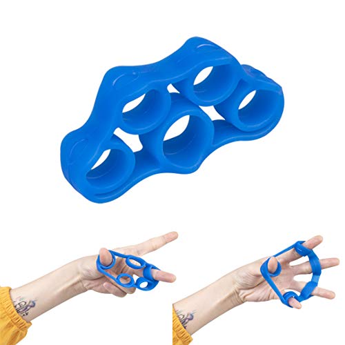 Guitto Hand Exerciser Finger Grip Strengthener Trainer Adjustable Resistance Hand Strength Grips Exerciser Workout Kit for Guitar,Piano,Trigger Finger Training, Arthritis Therapy GFE-01 - Thumbnail 4