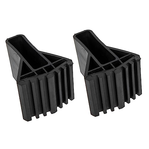 WHAMVOX 2 Unidades Pés Antiderrapantes Da Escada Nivelador De Perna De Escada Peças Da Escada Do Sót