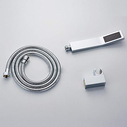 Douche cachée LWX luxe en acier inoxydable brossé durable