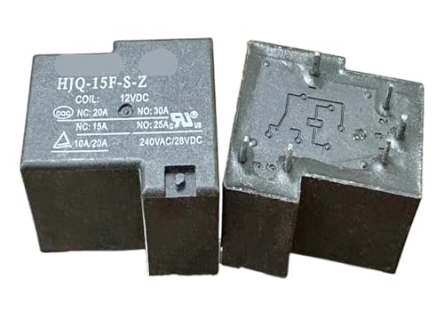 Relais HJQ-15F-SZ 12V CC T90-1C-6P-30A à 6 broches pour circuit électronique
