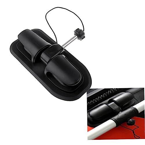 Toyvian Bloqueo de Paleta de Kayak Cerradura de Remo para Accesorios de Kayak Cerraduras Atar - Accesorios para Kayak - Accesorios náuticos Sup Bloquear Titular de Ancla Black