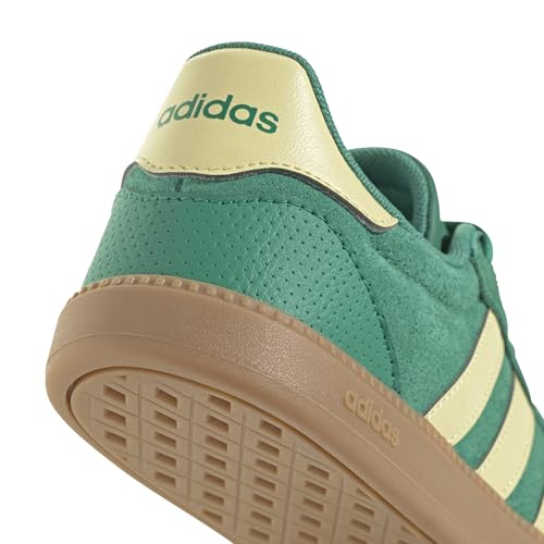 Image of adidas Womens Breaknet Sleek Sneakers Shoes Casual - Brown