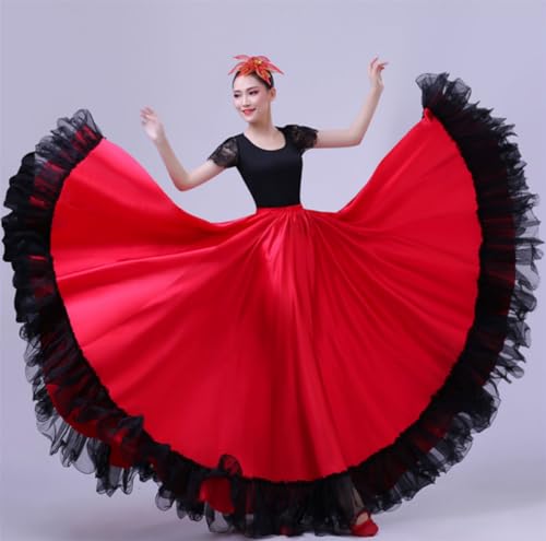 Jupe de danse du ventre fluide pour éviter l'inconfort en compétition