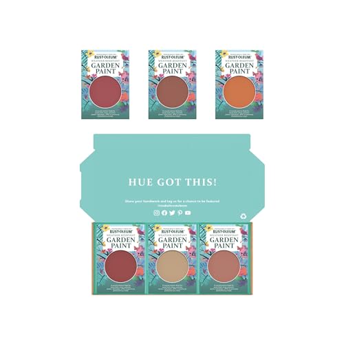 Rust-Oleum Garden Paint in Satin Finish – Fiery Shades Tester Box