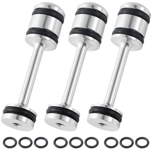 LS Barbell 5.3 Ls Barbell Plug LS Oil Diverter Barbell Aluminum ls Barbell Oil Diverter Ls Oil Dumbbell Plug for GM Gen III & IV 3 pcs