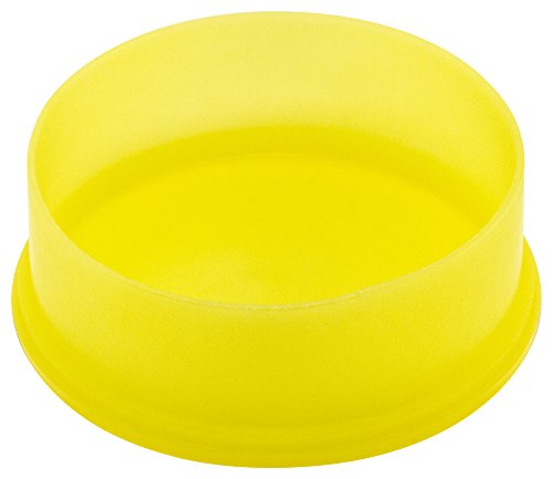 Bouchon utilitaire 1/2" Caplugs en plastique jaune pour protection de filetage x200