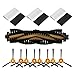 JUSTWEIXING 15pc / Set Filtre de Brosse latérale de Rouleau Principal Ajustez for Conga 1190 Aspirateur Pièces Aspirateur Pièce détachée Pièce de Rechange Pièces d'aspirateur