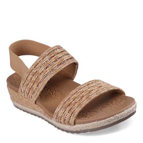 Skechers Sandalias Breezie para mujer, Marrón, 36 EU