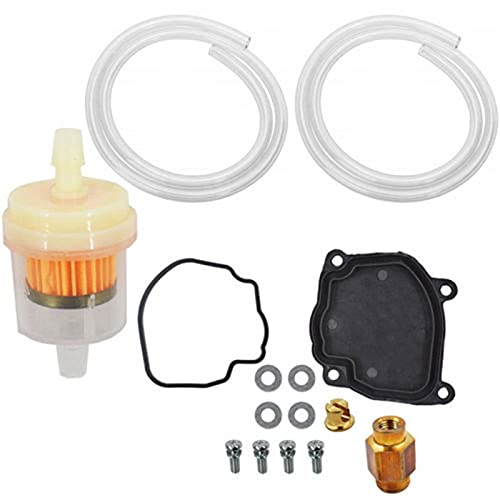 Piezas de Motocicleta Kit de filtros de Gas de línea de Combustible de carburador for Su-zuki Qua-d Master 500 LTA500F 2000-2001