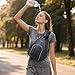 SUIKIHUM Crossbody Sling Bag with Water Bottle Holder, 8.3