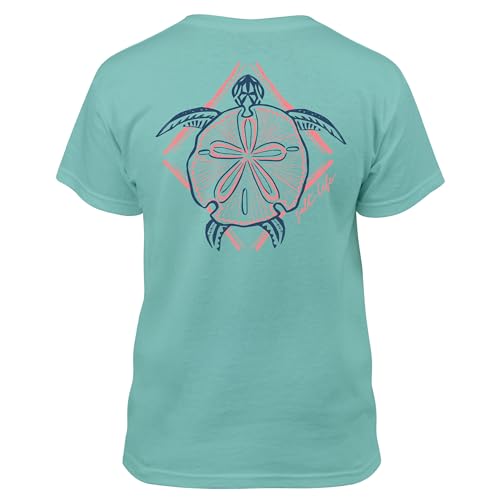 Salt Life Girl's Turtle Bay Youth Short Sleeve Classic Fit Shirt