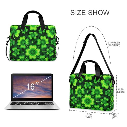 Funda portátil para laptop 15.6 pulgadas con asa y correa miniatura 5