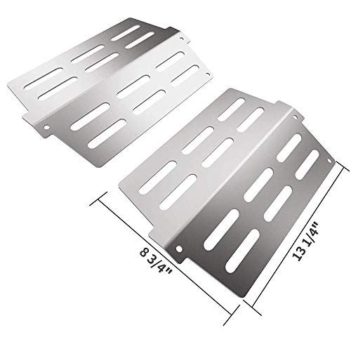 SHINESTAR 65505 Long Lasting Heat Deflectors for Weber Genesis 300 Series, Stainless Steel