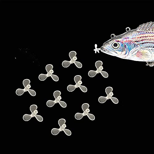 Robotic Electric Swimming Fishing Lure Replace Propeller 10Pcs