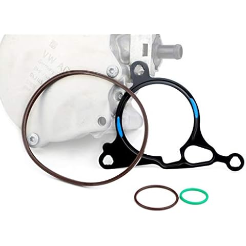RKX 2.0T Vacuum Pump Reseal/Rebuild Kit compatible with VW & Audi 2.0 T TFSI B8 A4, Q7 Cover