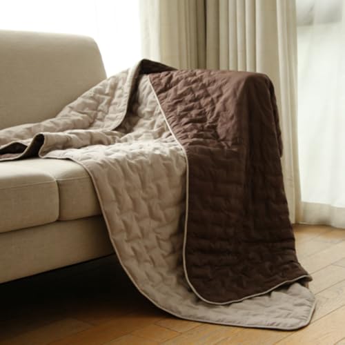 Manshel Down Throw Blankets, 55 x 75 Lightweight Packable Down