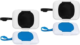 Toyvian 4 Pçs Caixa De Lenços Umedecidos Em Movimento Porta Lenços Umedecidos Conveniente Estojo De Lenços Umedecidos Estojo De Lenços Umedecidos Para Bebês Estojo De Lenços De Viagem