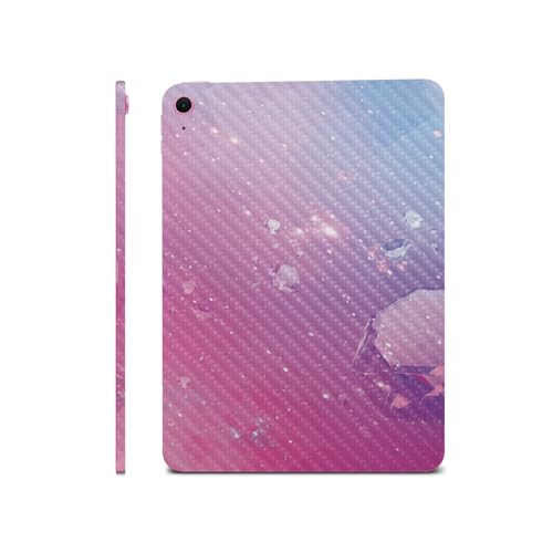 Carbon Fiber iPad Skin Compatible with Apple iPad A16 11 Gen (2025) - Pink Diamond - Premium 3M Vinyl Protective Wrap Decal Cover - Easy to Apply | Crafted in The USA by MightySkins
