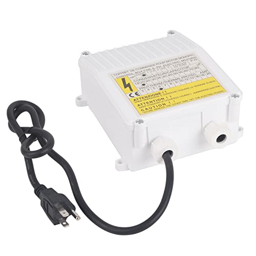 Image of Household Pump Control Box Submersible Suction Deep Well Pump Controller Bulit in Thermal Circuit Breaker (550W US Plug 110V)