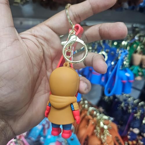 Image of OTTAVO Cute Cartoon 3D Silicone High -Quality PVC Material Keychain, Suitable for Boys and Girls - Pack of 1.