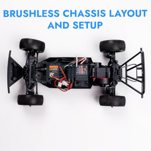 Image of HOBBYPLUS Speck SCT Brushless 1 /24 2WD RC Short Course Truck RTR, 8000KV Brushless Motor, Hobbywing ESC, Oil-Filled Shocks, High-Speed Off Road RC Truck (Brushless Orange)