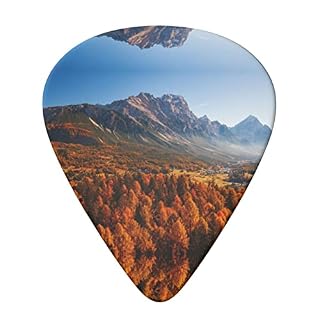 Lot de 6 médiators d’automne pour guitare acoustique, guitare électrique, basse, ukulélé – fins, moyens et épais. - Les Beatles, Paul McCartney, John Lennon, RIngo Starr, George Harrison Lot de 6 médiators d'automne pour guitare acoustique, guitare électrique, basse, ukulélé - fins, moyens et épais. – Image 3