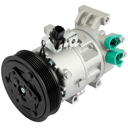 Image of SCITOO AC Compressor Fit for Kia for Soul 1.6L 2010-2011 | Fast Cooling, Ultra Low Noise (≤72 dB)Air Conditioner Compressor with Clutch, Easy Installation, 977012K000 977012K001