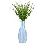 With Faux Eucalyptus, Blue