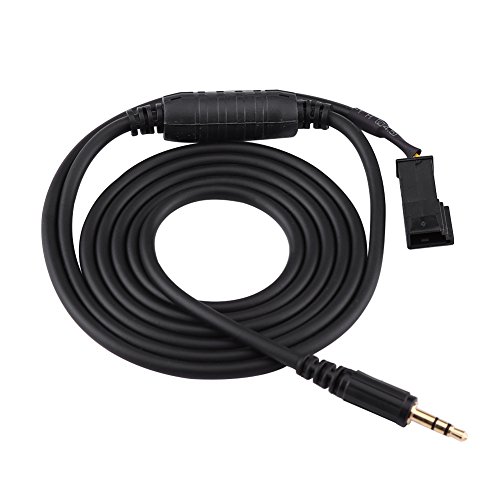 Aukson Adaptateur Aux E46 Câble Auxiliaire de Voiture pour Radio Navi CD MP3 BM54 E39 E38 E53 X5 - Jack Autoradio