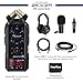 Zoom H6essential 6-Track 32-Bit Float Portable Audio Recorder Bundle With Zoom ZDM-1 Podcast Mic Pack with Headphones, Windscreen, XLR Cable and Tabletop Stand