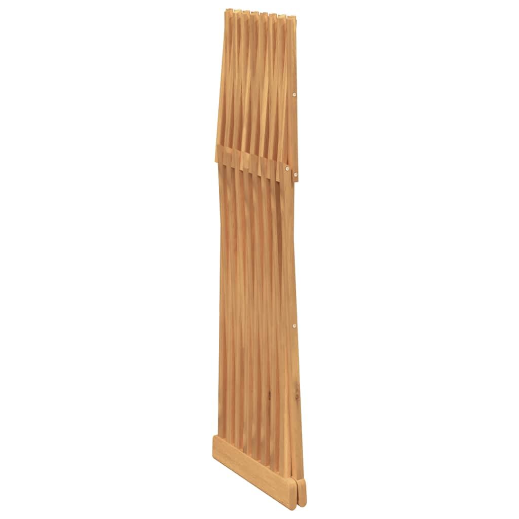 vidaXL Taburete Plegable Madera Maciza de Teca 40x32,5x70 cm