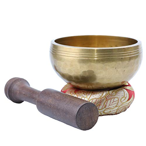 Tibetan Singing Bowls, Heart Chakra Singing Bowl Handcrafted in Nepal (Tibetan Singing Bowls)