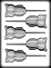 3" Owl Sucker Hard Candy Mold