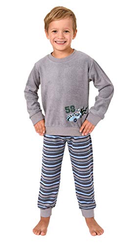 Great Boy Jungen Kleinkinder Frottee Pyjama Langarm mit Bündchen...