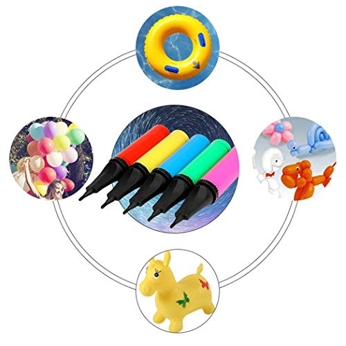 Image of Enjoy Handy Air Balloon Pumps for Foil Balloons and Inflatable Toys Party Accessory (Pack of 1 - Multicolour)