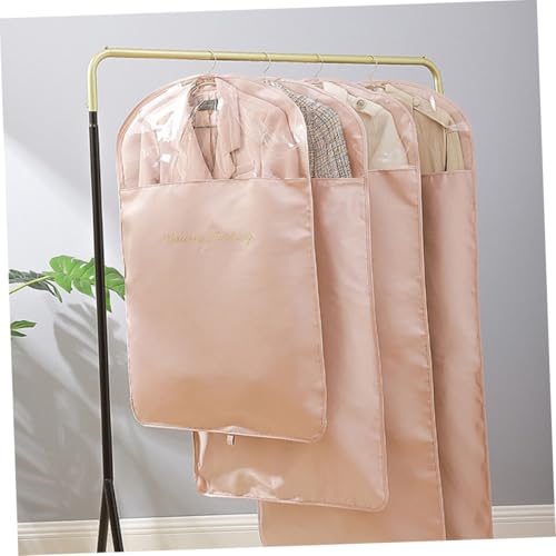 1pc Clothing Garment Bag Cover for Clothes -dust Oxford Suit Pouch Side Zipper Washable and Reusable for Wardrobe Storage and3