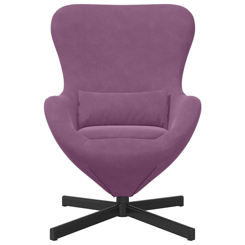 Poltrona girevole in velluto, moderna, 63 x 73 x 90 cm, colore