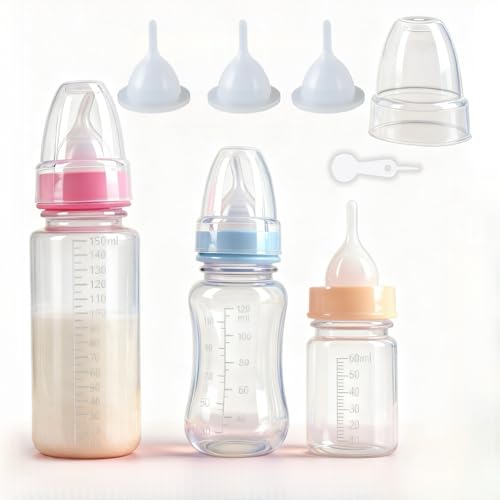 Anti-Choking Puppy Kitten Bottle Set