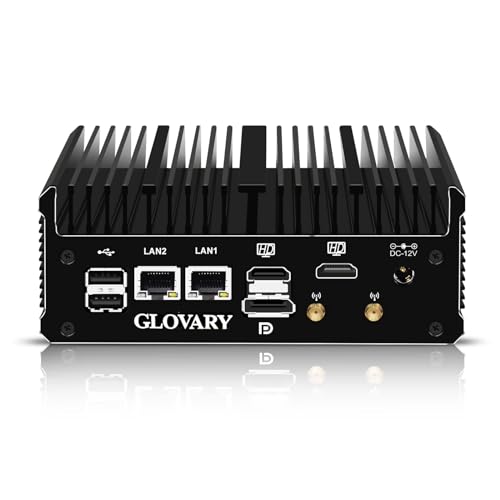 Glovary Fanless Mini Pc Quad Core N100, Ddr4 8gb Ram 128gb Nvme Ssd, Dual 2.5gbe I226v Lan, Win11 Pro Industrial Computer, 2hd, Dp, Typec, 2rs232 Com, Wifi, Bt Glovary Fanless Mini Pc Quad Core N100, Ddr4 8gb Ram 128gb Nvme Ssd, Dual 2.5gbe I226v Lan, Win11 Pro Industrial Computer, 2hd, Dp, Typec, 2rs232 Com, Wifi, Bt