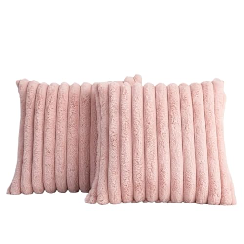 Taie d'oreiller rectangulaire chenille et housse de coussin - 2