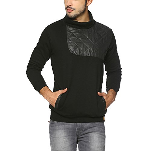 Image of Campus Sutra Men' Regular Fit Sweatshirt with Hoodie for Winter Wear | Full Sleeve |Cotton Sweatshirt | Casual Sweatshirt for Men | Western Stylish Sweatshirt for Men