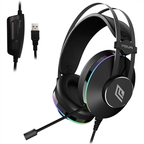 Cuffie Gaming USB con Microfono