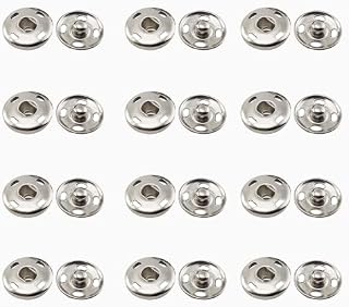 12 szt. przyszywane zatrzaski, metalowe zatrzaski 21 mm, zatrzaski do ubrań, DIY, torebki, 12 szt