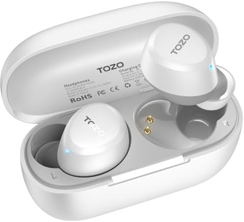 TOZO A1 Wireless Earbuds Bluetooth 5.3 Light Weight in Ear IPX5 W...
