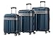 Produktbild TITAN 4-Rad Koffer Set L/M/S mit TSA Schloss, Bordtrolley erfüllt IATA-Bordgepäckmaß, Gepäck Serie SPOTLIGHT: Edler Trolley in trendigen Farben, 831102-22, north sea (blau), Koffer Set (L/M/S)