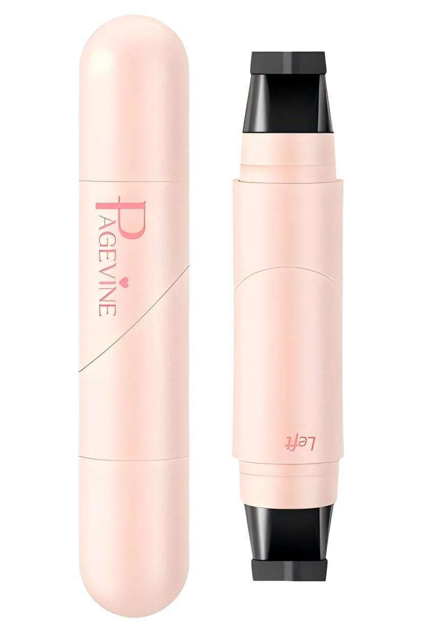 Winged Eyeliner Stamp Double Sided Waterproof Smudge Proof Cat Eye Liquid Eyeliner, Long Lasting Quick Dry Eye Makeup Tool for Beginners Lazy Girls Women Brown 1 Count (Pack of 1) 1