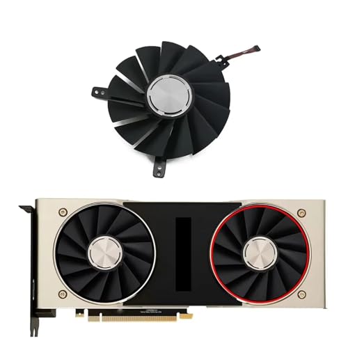 HKVTVCYPYA DAPA0815B2UP001 DAPA0815B2UP004 12V 0.6A 85Mm GPU ventilador Compatible con tarjeta gráfica Nvidia GeForce RTX Titan 2080 TI(B-Fan)